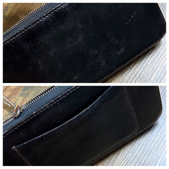 HOBO Retired The Original Black Leather Wallet - Picture 10 of 11